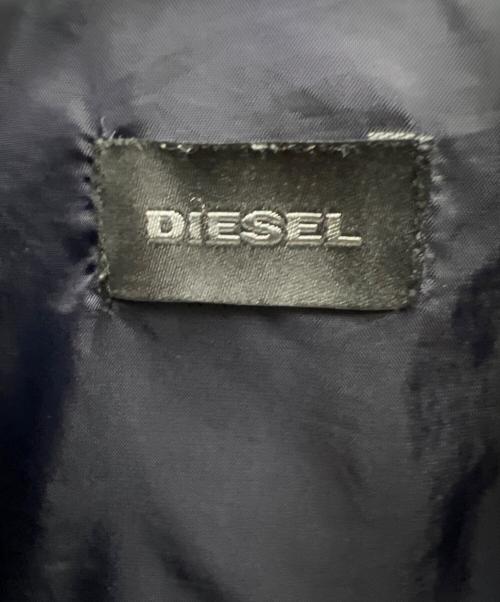 DIESEL（ディーゼル）DIESEL (ディーゼル) ジップアップジャケット ブラック サイズ:Lの古着・服飾アイテム