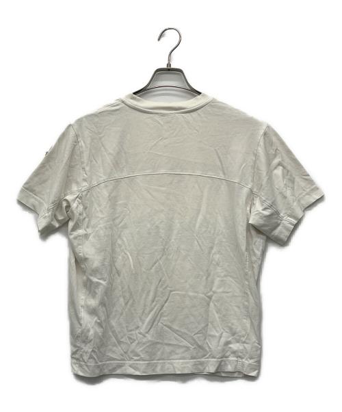 MONCLER（モンクレール）MONCLER (モンクレール) 半袖カットソー ホワイト サイズ:XSの古着・服飾アイテム