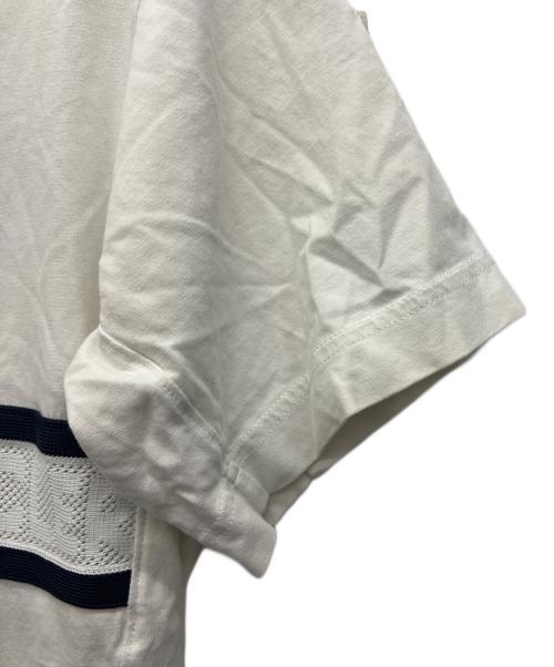 MONCLER（モンクレール）MONCLER (モンクレール) 半袖カットソー ホワイト サイズ:XSの古着・服飾アイテム