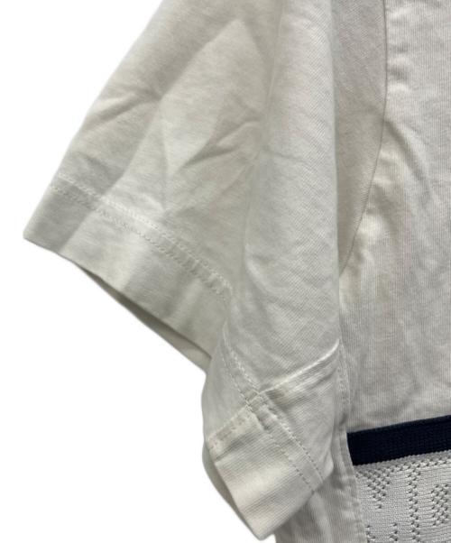 MONCLER（モンクレール）MONCLER (モンクレール) 半袖カットソー ホワイト サイズ:XSの古着・服飾アイテム