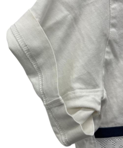 MONCLER（モンクレール）MONCLER (モンクレール) 半袖カットソー ホワイト サイズ:XSの古着・服飾アイテム