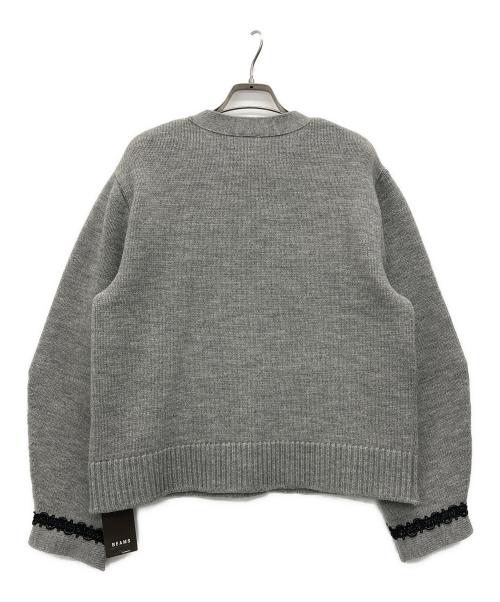 EFFE BEAMS（エッフェ ビームス）EFFE BEAMS (エッフェ ビームス) ニットジャケット グレー サイズ:Freeの古着・服飾アイテム