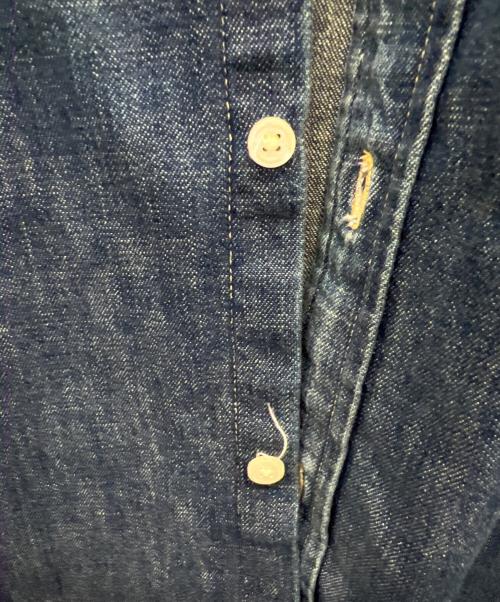 POLO RALPH LAUREN（ポロ・ラルフローレン）POLO RALPH LAUREN (ポロ・ラルフローレン) 長袖ワンピース インディゴ サイズ:Lの古着・服飾アイテム