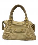 BALENCIAGAバレンシアガ）の古着「ハンドバッグ ジャイアントタウン」｜ベージュ