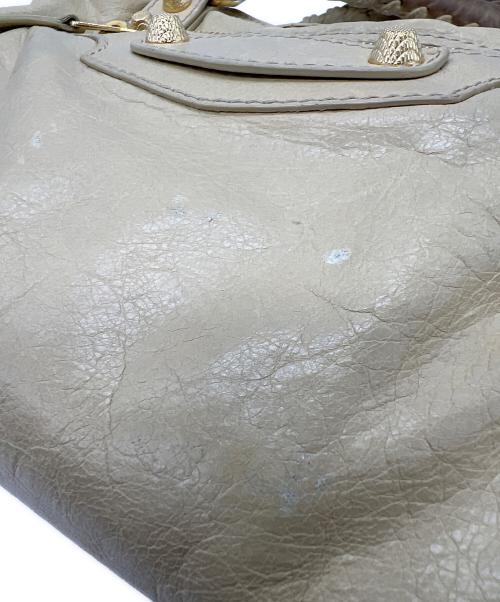 BALENCIAGA（バレンシアガ）BALENCIAGA (バレンシアガ) ハンドバッグ ジャイアントタウン ベージュの古着・服飾アイテム