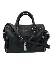 DIESEL（ディーゼル）の古着「2WAYバッグ」｜ブラック