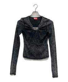 DIESEL（ディーゼル）の古着「長袖カットソー」｜グレー