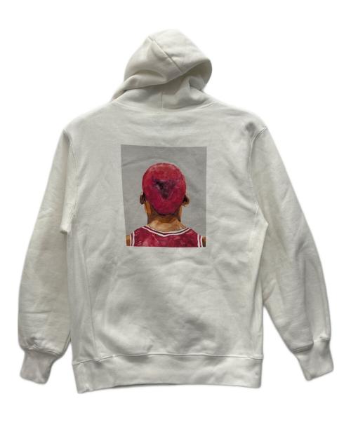 APPLEBUM（アップルバム）APPLEBUM (アップルバム) プルオーバーパーカー ホワイト サイズ:ｓの古着・服飾アイテム