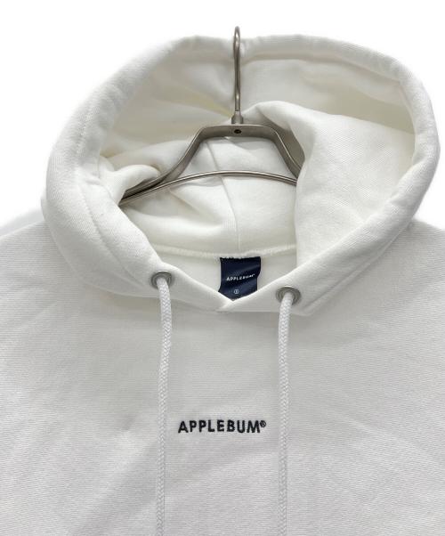 APPLEBUM（アップルバム）APPLEBUM (アップルバム) プルオーバーパーカー ホワイト サイズ:ｓの古着・服飾アイテム