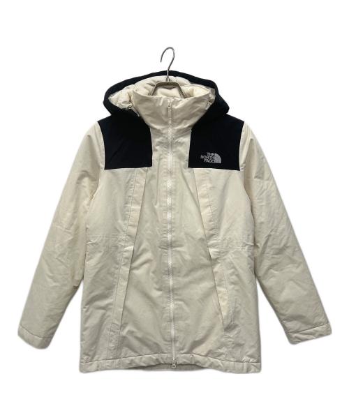 THE NORTH FACE（ザ ノース フェイス）THE NORTH FACE (ザ ノース フェイス) Millerton Insulated Jacket ホワイト×ブラック サイズ:Mの古着・服飾アイテム