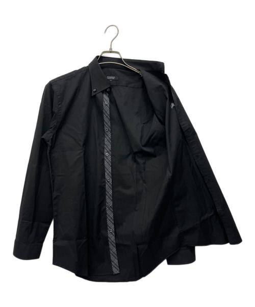 BURBERRY BLACK LABEL（バーバリーブラックレーベル）BURBERRY BLACK LABEL (バーバリーブラックレーベル) 長袖シャツ ブラック サイズ:2の古着・服飾アイテム