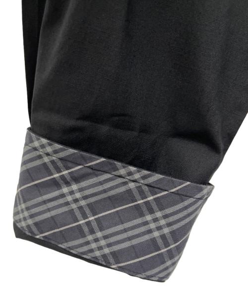 BURBERRY BLACK LABEL（バーバリーブラックレーベル）BURBERRY BLACK LABEL (バーバリーブラックレーベル) 長袖シャツ ブラック サイズ:2の古着・服飾アイテム