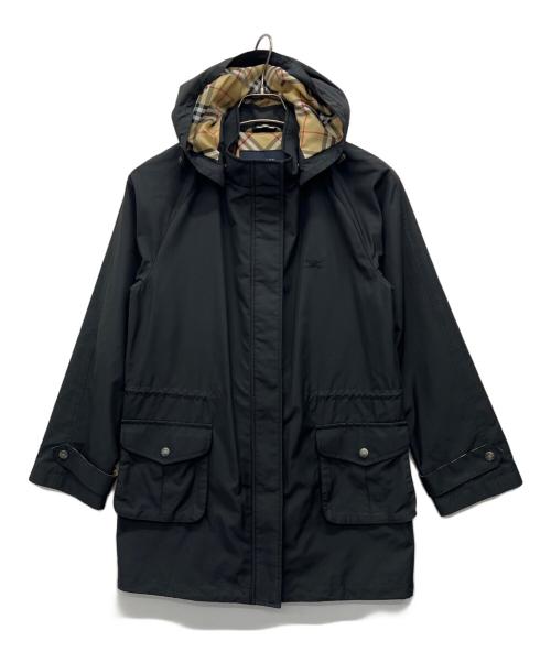 BURBERRY GOLF（バーバリーゴルフ）BURBERRY GOLF (バーバリーゴルフ) フーデッドコート ブラック サイズ:Mの古着・服飾アイテム