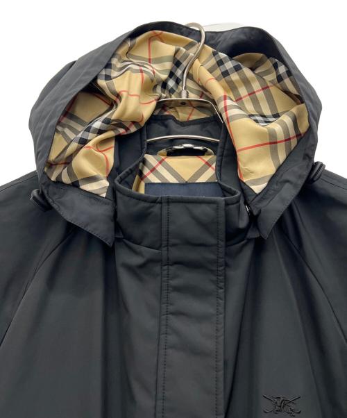 BURBERRY GOLF（バーバリーゴルフ）BURBERRY GOLF (バーバリーゴルフ) フーデッドコート ブラック サイズ:Mの古着・服飾アイテム