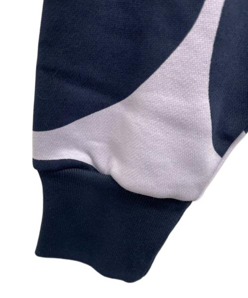 adidas（アディダス）adidas (アディダス) marimekko (マリメッコ) プルオーバーパーカー ネイビー×パープル サイズ:XLの古着・服飾アイテム