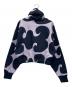 adidas (アディダス) marimekko (マリメッコ) プルオーバーパーカー ネイビー×パープル サイズ:XL：5000円