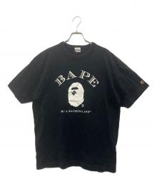 BAPE BY A BATHING APE（ベイプバイアベイシングエイプ）の古着「半袖カットソー」｜ブラック