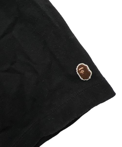 BAPE BY A BATHING APE（ベイプバイアベイシングエイプ）BAPE BY A BATHING APE (ベイプバイアベイシングエイプ) 半袖カットソー ブラック サイズ:Lの古着・服飾アイテム