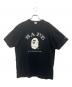 BAPE BY A BATHING APE（ベイプバイアベイシングエイプ）の古着「半袖カットソー」｜ブラック