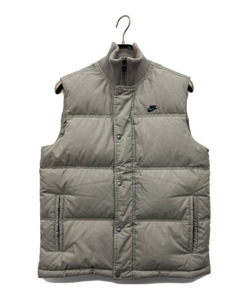 NIKE（ナイキ）NIKE (ナイキ) ダウンベスト グレー サイズ:Mの古着・服飾アイテム