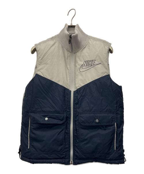 NIKE（ナイキ）NIKE (ナイキ) ダウンベスト グレー サイズ:Mの古着・服飾アイテム