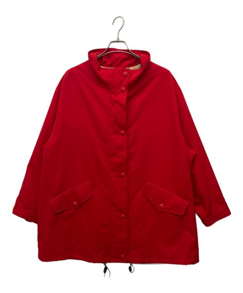 Burberry's（バーバリーズ）Burberry's (バーバリーズ) ナイロンコート レッド サイズ:15の古着・服飾アイテム