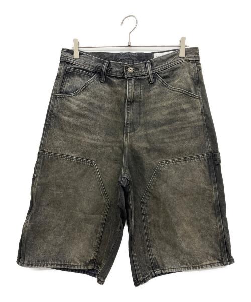 GAP（ギャップ）GAP (ギャップ) ダブルニーデニムハーフパンツ ブラック サイズ:30の古着・服飾アイテム
