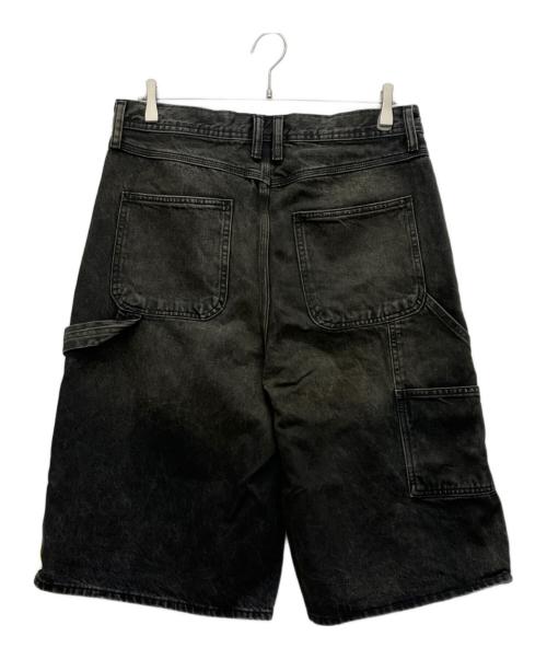 GAP（ギャップ）GAP (ギャップ) ダブルニーデニムハーフパンツ ブラック サイズ:30の古着・服飾アイテム