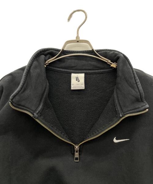 NIKE（ナイキ）NIKE (ナイキ) ハーフジップスウェット ブラック サイズ:XXLの古着・服飾アイテム