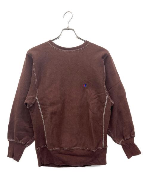 Champion（チャンピオン）Champion (チャンピオン) リバースウィーブスウェット ブラウン サイズ:Mの古着・服飾アイテム