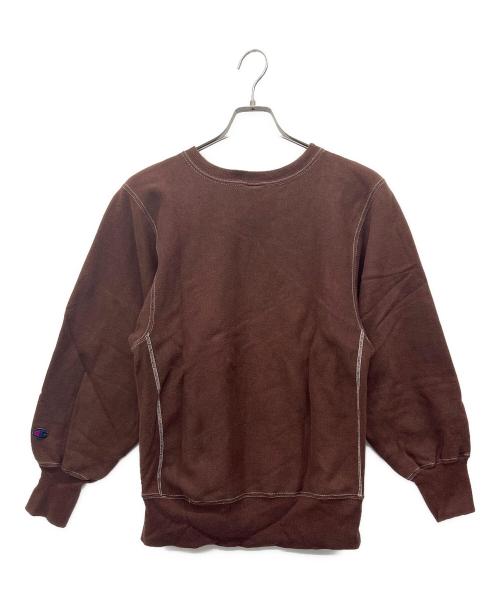 Champion（チャンピオン）Champion (チャンピオン) リバースウィーブスウェット ブラウン サイズ:Mの古着・服飾アイテム