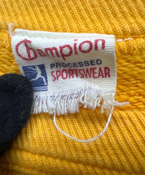 Champion（チャンピオン）Champion (チャンピオン) スウェット イエロー サイズ:不明の古着・服飾アイテム