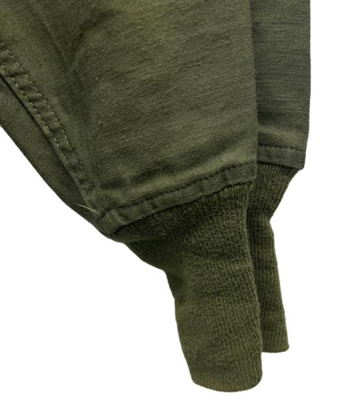 ノーブランド（ノーブランド）ノーブランド (ノーブランド) ミリタリーシャツ カーキ サイズ:Lの古着・服飾アイテム