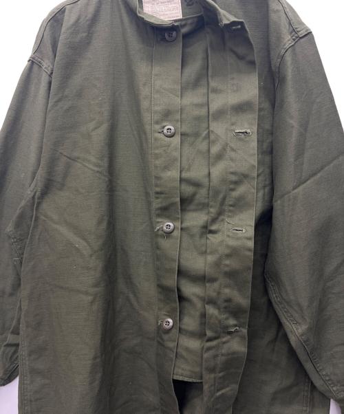 ノーブランド（ノーブランド）ノーブランド (ノーブランド) ミリタリーシャツ カーキ サイズ:Lの古着・服飾アイテム