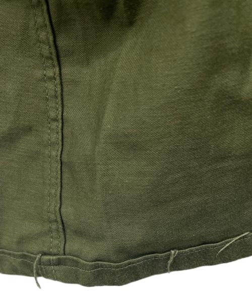 ノーブランド（ノーブランド）ノーブランド (ノーブランド) ミリタリーシャツ カーキ サイズ:Lの古着・服飾アイテム