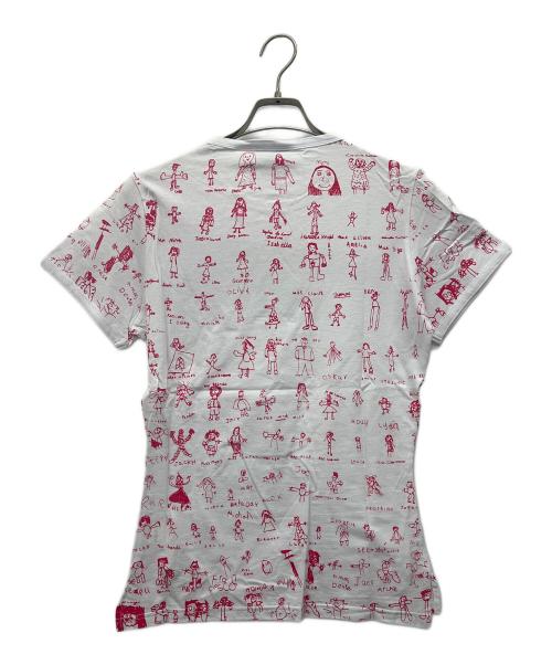 Vivienne Westwood（ヴィヴィアンウエストウッド）Vivienne Westwood (ヴィヴィアンウエストウッド) 半袖カットソー ホワイト×レッド サイズ:Sの古着・服飾アイテム
