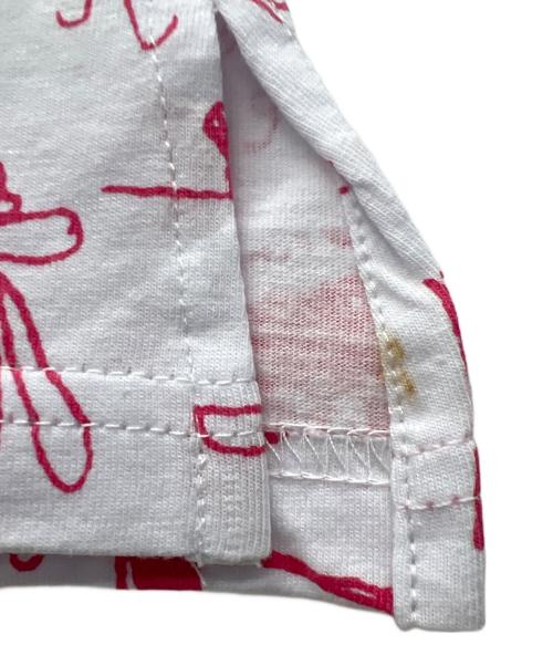 Vivienne Westwood（ヴィヴィアンウエストウッド）Vivienne Westwood (ヴィヴィアンウエストウッド) 半袖カットソー ホワイト×レッド サイズ:Sの古着・服飾アイテム