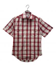 Vivienne Westwood（ヴィヴィアンウエストウッド）の古着「半袖シャツ」｜レッド×ホワイト
