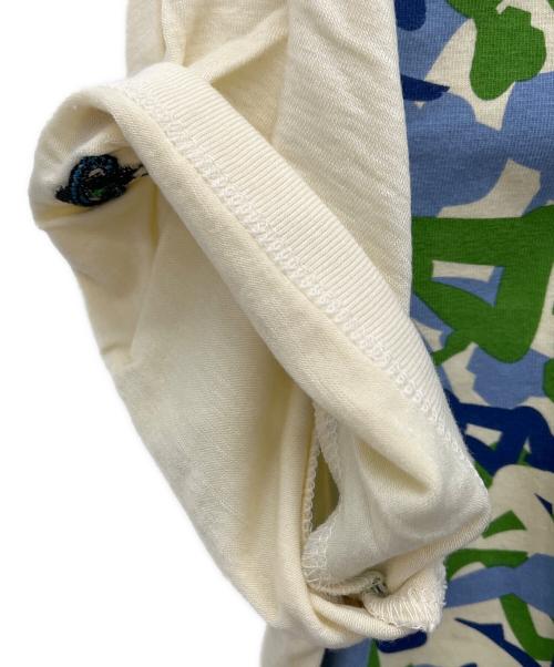 Vivienne Westwood（ヴィヴィアンウエストウッド）Vivienne Westwood (ヴィヴィアンウエストウッド) 半袖カットソー ベージュ×グリーン サイズ:Mの古着・服飾アイテム