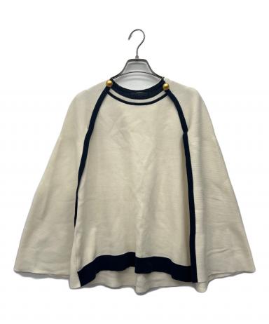 〈最終値下げ〉ダブルボタンニット マントニット　セブンテンバイミホカワヒト 中古・古着通販】SEVEN TEN by MIHO KAWAHITO (セブン テン バイ ミホ