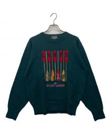 CHAPS RALPH LAUREN（チャップス ラルフローレン）の古着「厚手ニット」｜グリーン