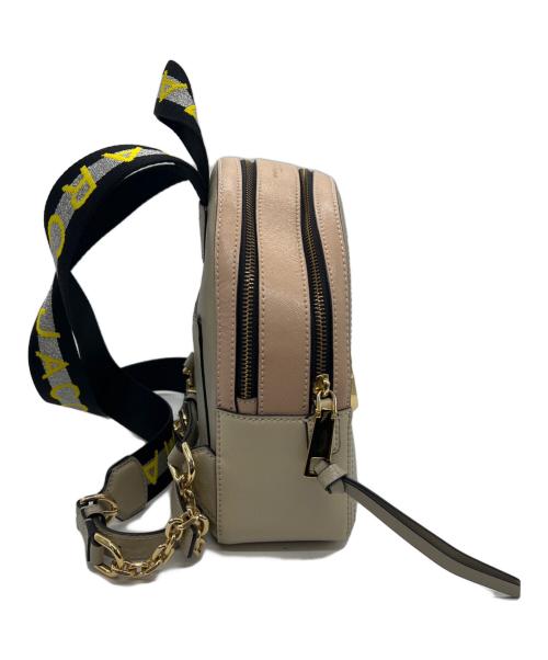 MARC JACOBS（マークジェイコブス）MARC JACOBS (マークジェイコブス) ショットリュック ピンク×ベージュの古着・服飾アイテム