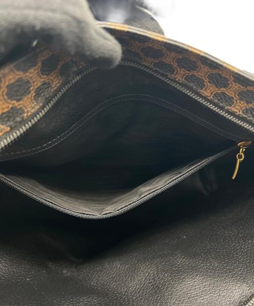 CELINE（セリーヌ）CELINE (セリーヌ) トートバッグ ブラック×ブラウンの古着・服飾アイテム