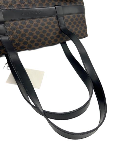 CELINE（セリーヌ）CELINE (セリーヌ) トートバッグ ブラック×ブラウンの古着・服飾アイテム