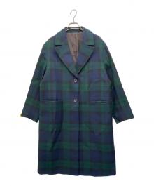 Lochcarron（ロキャロン）の古着「トレンチコート」｜グリーン