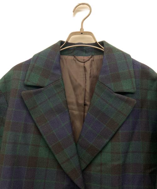 Lochcarron（ロキャロン）Lochcarron (ロキャロン) トレンチコート グリーン サイズ:40の古着・服飾アイテム