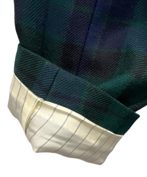 Lochcarron（ロキャロン）Lochcarron (ロキャロン) トレンチコート グリーン サイズ:40の古着・服飾アイテム