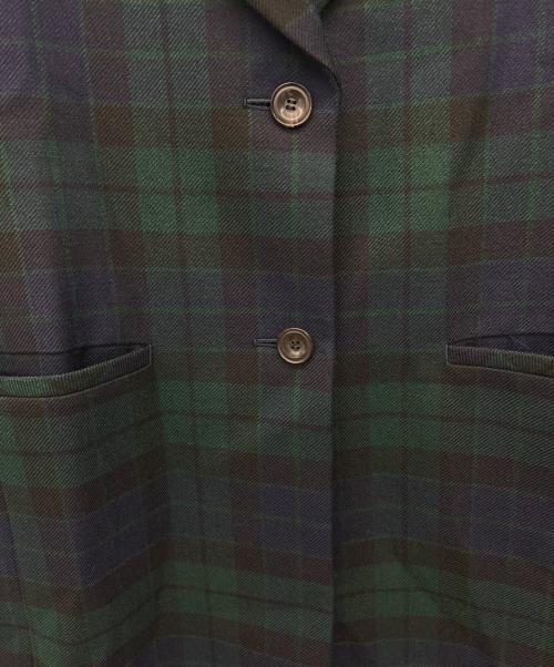 Lochcarron（ロキャロン）Lochcarron (ロキャロン) トレンチコート グリーン サイズ:40の古着・服飾アイテム