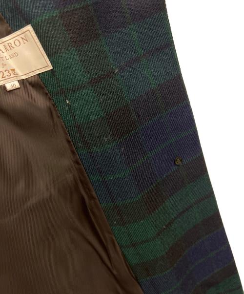 Lochcarron（ロキャロン）Lochcarron (ロキャロン) トレンチコート グリーン サイズ:40の古着・服飾アイテム