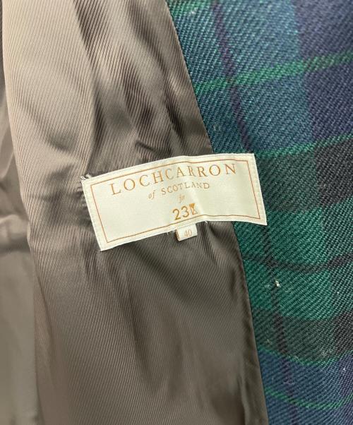 Lochcarron（ロキャロン）Lochcarron (ロキャロン) トレンチコート グリーン サイズ:40の古着・服飾アイテム